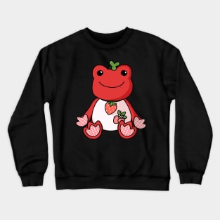 Strawberry Frog Crewneck Sweatshirt